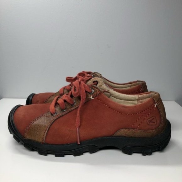 Keen Presidio Red Lace Up Sneakers Size 6 - Picture 5 of 12